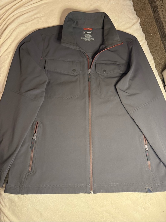 L.L. Bean Other - Mens LL Bean All-Terrain Soft Shell Jacket Coat XL Tall Water Repellant